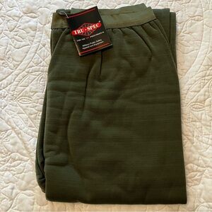 Tru-Spec Men's Olive Green Thermal Bottoms